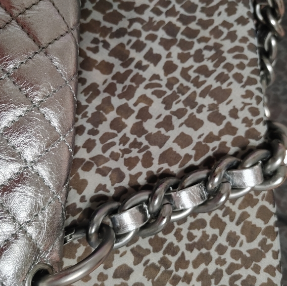 FRANCESCO BIASIA PURSE Quilted Chainlink - Picture 6 of 10